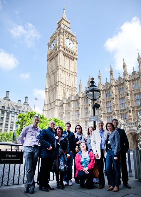 NLB visit the Houses of Parliament, London