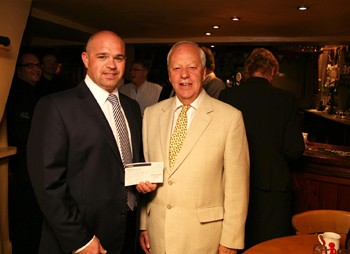 Cheque presentation to Hospice Hope